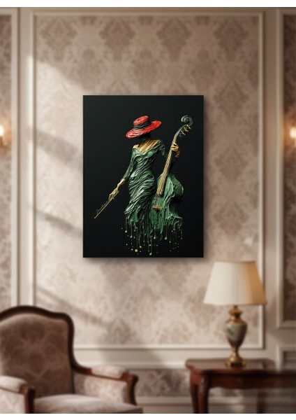 Melodinin Rengi - Modern Sanat Kanvas Tablosu fırsatları