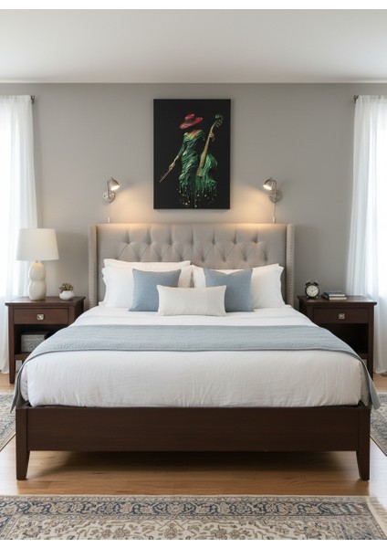 Melodinin Rengi - Modern Sanat Kanvas Tablosu