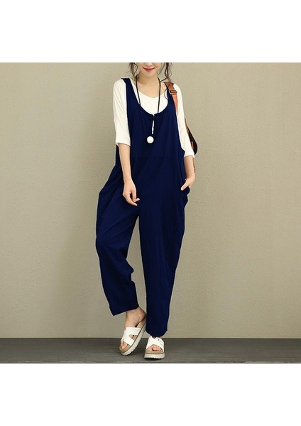 Keten Günlük Yazlık Kalın Askılı Salopet Kadın Tulum fiyatları