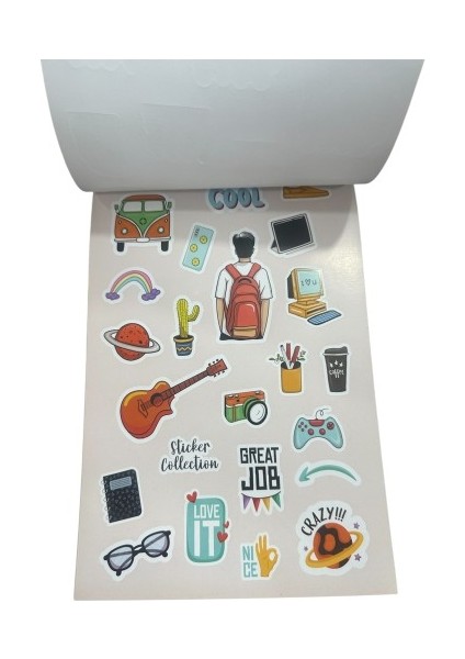 Sticker Defter modelleri