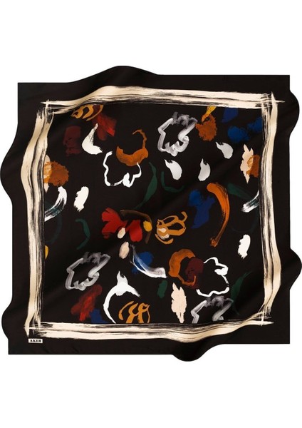 Nostalji Tivil Ipek Eşarp 8495-911