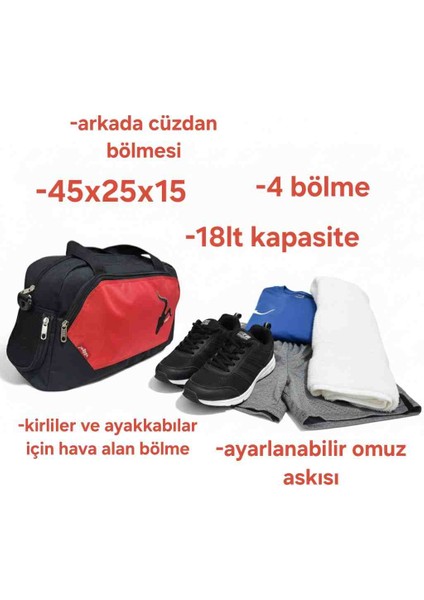 Siyah Spor ve Antrenman Çantası fırsatları