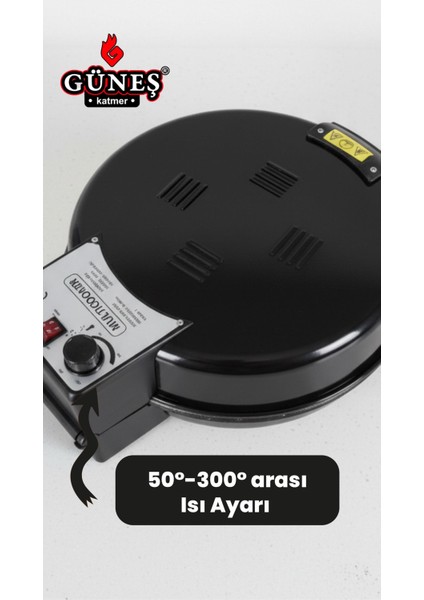 ÖNEMLİ: RENK SEÇENEKLERİ İÇİN SATICI İLE GÖRÜŞÜNÜZMultıcooker 10 In 1 Pizza Lahmacun ve Tandır Ekmeği Makinesi