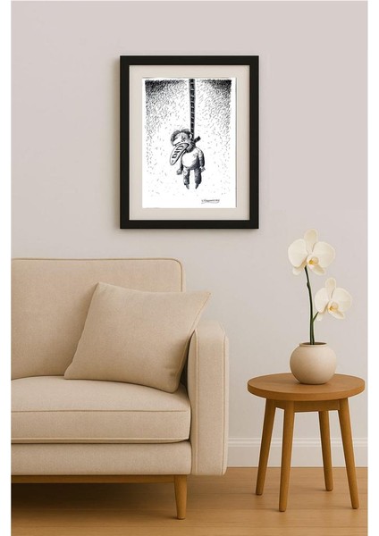 Vladimir Kazanevsky 35x25cm Orijinal Karikatür Tablo fiyatları