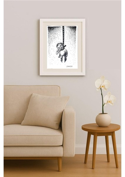 Vladimir Kazanevsky 35x25cm Orijinal Karikatür Tablo indirimleri