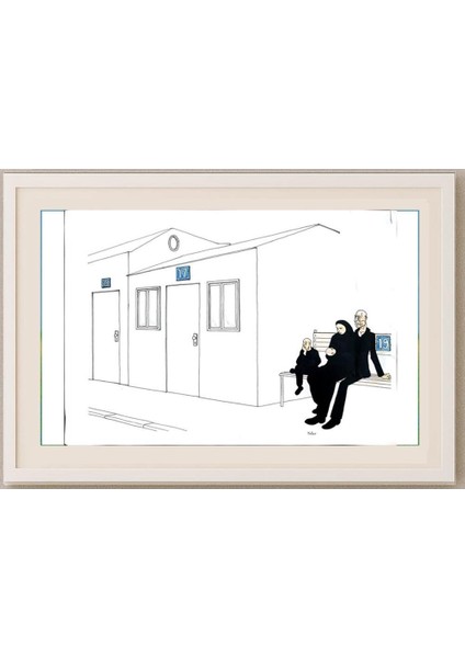 Hrvese Kovacevic 43x30cm Orijinal Karikatür Tablo fırsatları