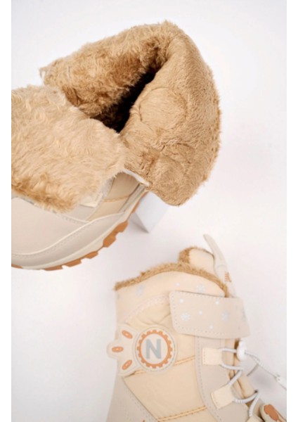 Dayanıklı Su Geçirmez Ortopedik Cırtlı,kız Çocuk Kar Botu Ayakkabı fırsatları