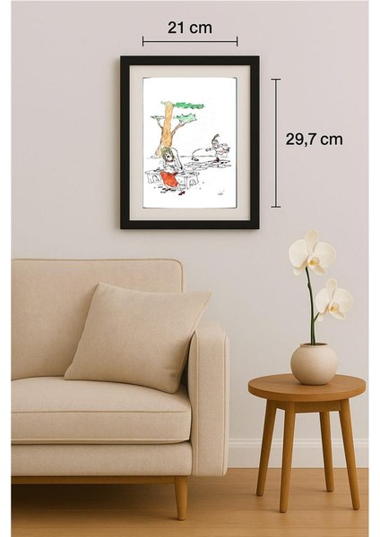 Georgijevski Miroslav 29X21CM Orijinal Karikatür Tablo fiyatları