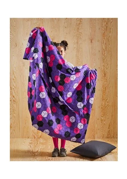 Blaskata Çocuk Nevresim Takımı Çok Renkli 150 x 200/50 x 60 cm