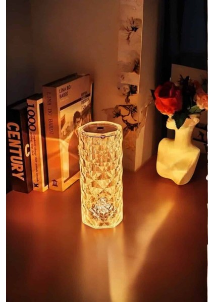 Kristal Dokunmatik ve Kumandalı Masa ve Gece Lambası - F065K737-U62065 indirimleri