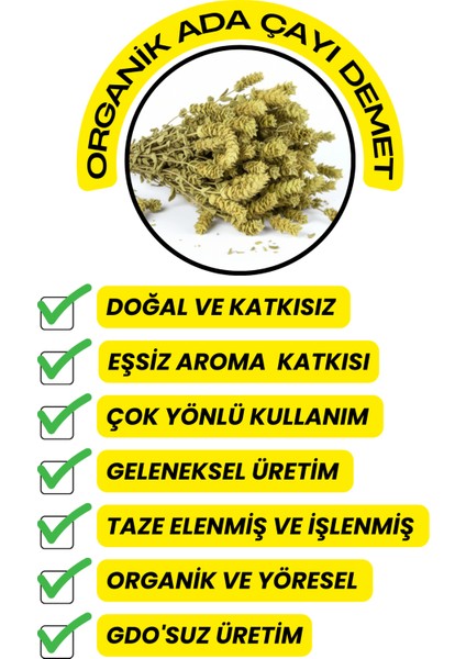 Adaçayı Demet ( Yeni Mahsül, Doğal Kurutulmuş, Elenmiş ) 100GR fırsatları