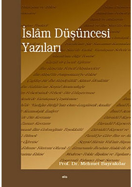 Islam Düşüncesi Yazıları