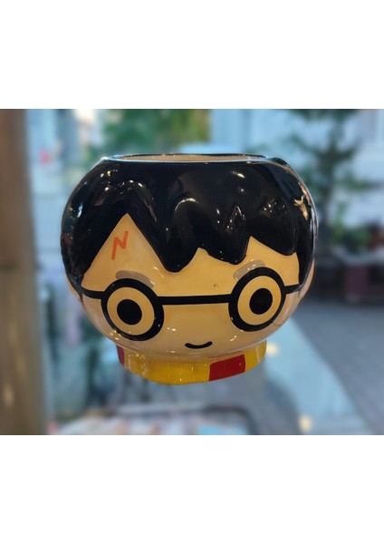 H.potter Büyük Boy Kupa Bardak Porselen Siyah AD72227