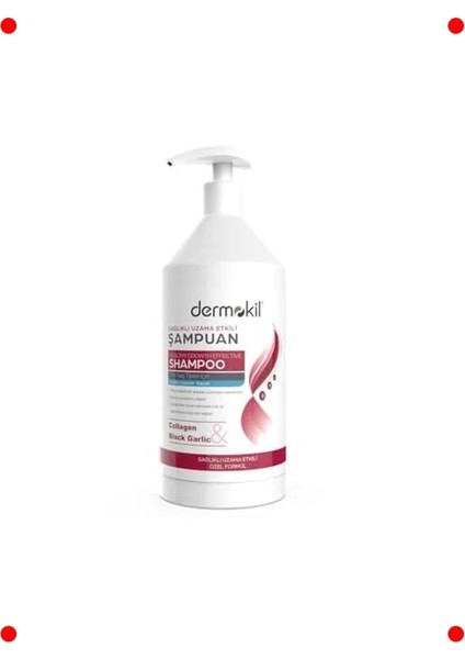 Kolajen Siyah Sarımsaklı Sağlıklı Uzama Şampuanı 1 L