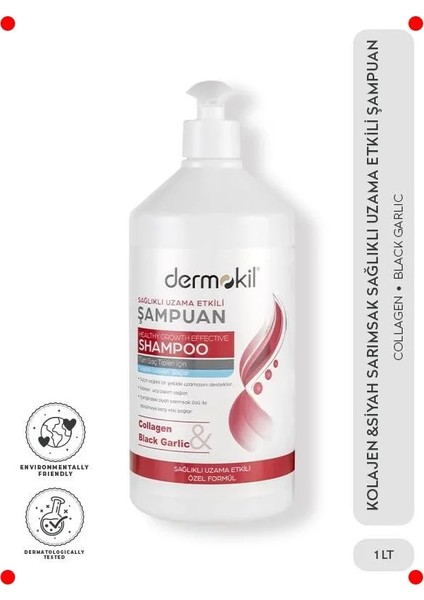 Kolajen Siyah Sarımsaklı Sağlıklı Uzama Şampuanı 1 L fiyatları