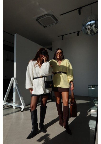 Balon Kol Dökümlü Hırka fırsatları