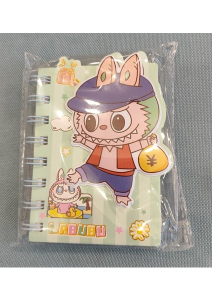 Labubu Figürlü Not Defteri 72 Yaprak (11CM*8CM) Model 4