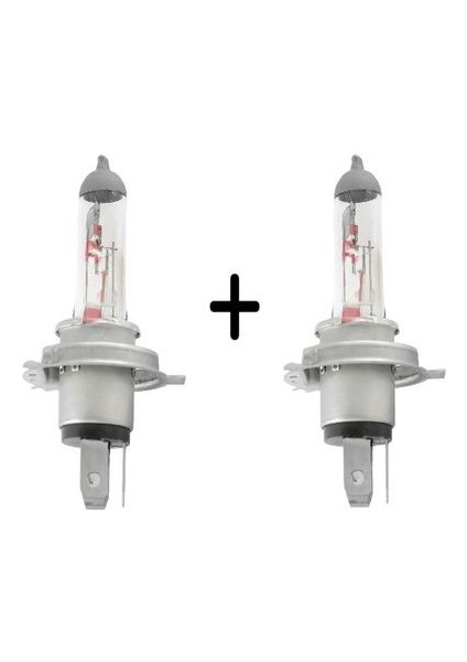 6V 25*25 H4 Civalı Ampül 3 Tırnak 43T 2 Adet Erpilsan Elektronik