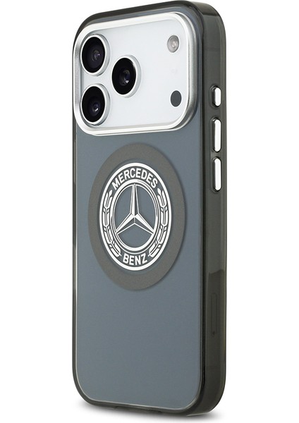 iPhone 17 Pro Kılıf Mercedes Benz Lisanslı M-Safeli Çift Katmanlı Pc Nostaljik Yıldız Kapak Füme fiyatları