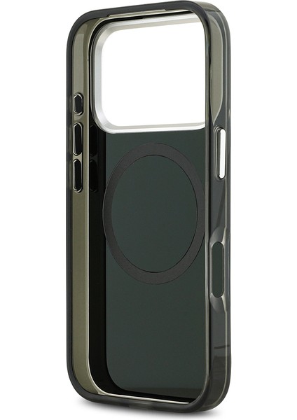 iPhone 17 Pro Kılıf Mercedes Benz Lisanslı M-Safeli Çift Katmanlı Pc Nostaljik Yıldız Kapak Füme