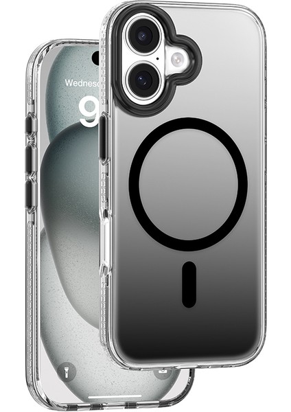 iPhone 17 Uyumlu Kılıf M-Safeli Sararmaya Karşı Dayanıklı Mutural Icesense Serisi Kapak Siyah fiyatları