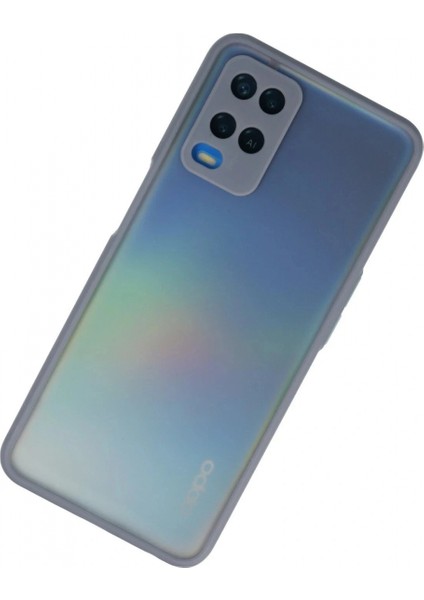 Oppo A54 4g Kılıf Montreal Silikon Kapak - Gri (K95) fiyatları