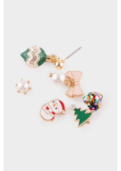 Yılbaşı Temalı Kadın 6lı KÜPE F7412AXNS fiyatları