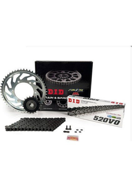 ZİNCİR DİŞLİ SETİ 520 ORING HONDA NC750X DCT 2021-2024 JJ520O