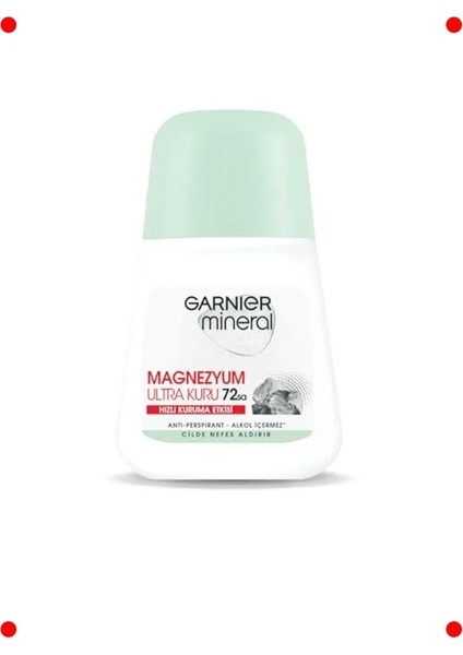 Ultra Kuru Mineral Roll-On Deodorant | Uzun Süreli Koruma