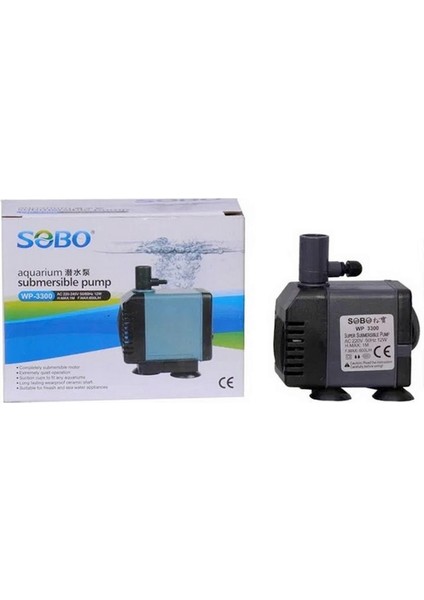 Sptrns Sobo Akvaryum Kafa Motoru 12W 600 Lh