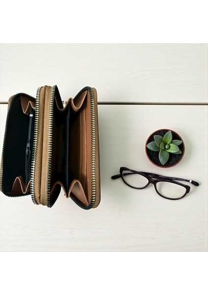 Davıd Polo Çift Fermuarlı Kadın Cüzdan modelleri