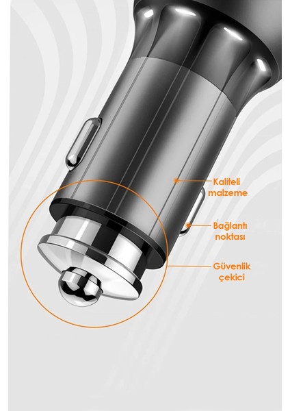 Tüm Araçlara Uyumlu Araba Seyehat Çakmaklık Şarj Cihazı Çift USB Araç Içi Şarz Soketi Cn indirimleri
