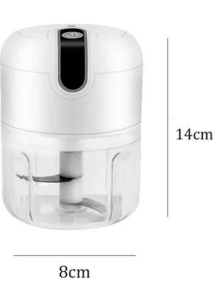 Rondo Doğrayıcı 250 ml Taşınabilir USB Şarjlı Pratik El Rondo Blender - M709K858-R37709 indirimleri