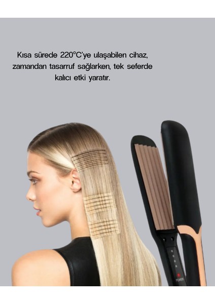 Tost Model Saç Maşası 220°C Hızlı Isınan - M515K702-R73515 indirimleri