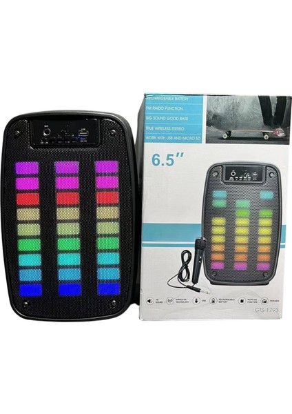 Bluetooth Hoparlör Taşınabilir Şarjlı Işıklı Büyük Boy Yüksek Ses Kalitel - M502K089-R24 indirimleri