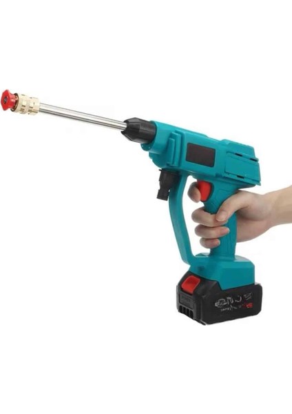 Şarjlı ve Yüksek Basınçlı Oto Yıkama Makinesi ve Sulama Tabancası Bahçe Yı - M918K109-R98 fırsatları