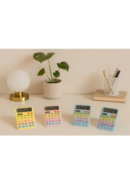 Pinterest Renkli Hesap Makinesi modelleri