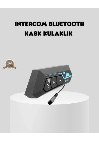 BT22 Kask Içi Bluetooth Kulaklık Hızlı Eşleşme ve Gürültü Önleyici Mikrofon