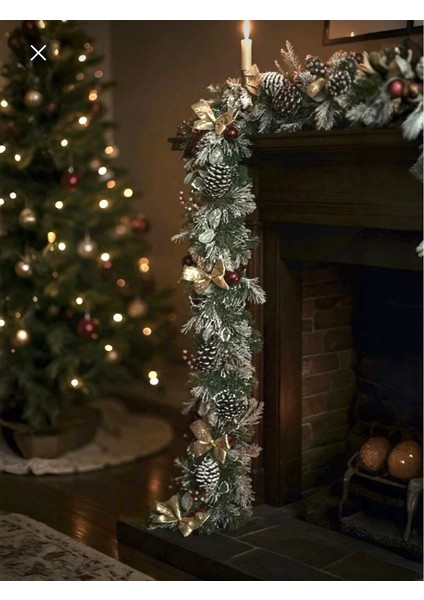 Hazır Süslenmiş Yılbaşı Çam 230 cm Garland 300 Dallı fiyatları