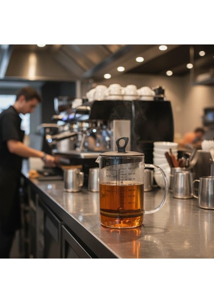 Ölçü Baskılı French Press 660 ml fiyatları