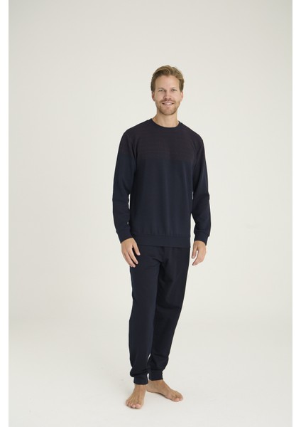 O Yaka Pijama Takımı 8062