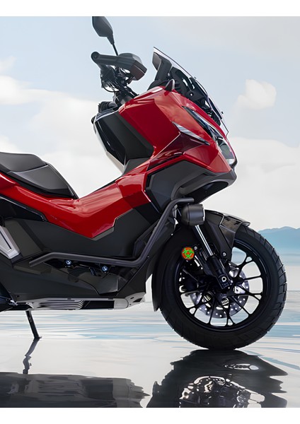 Kırmızı Papağan Anahtarlık – Örgü Desenli Sert ve Ağır Figür | Tropik Dekoratif Aksesuar