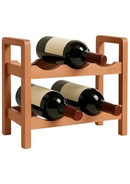 Katlı Ahşap Dekoratif Şaraplık Şık Modern Tasarım Şişe Viski Şampanya Içki Rafı Yıllandırma Dolabı modelleri