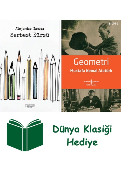 Serbest Kürsü + Geometri + Dünya Klasiği Hediye