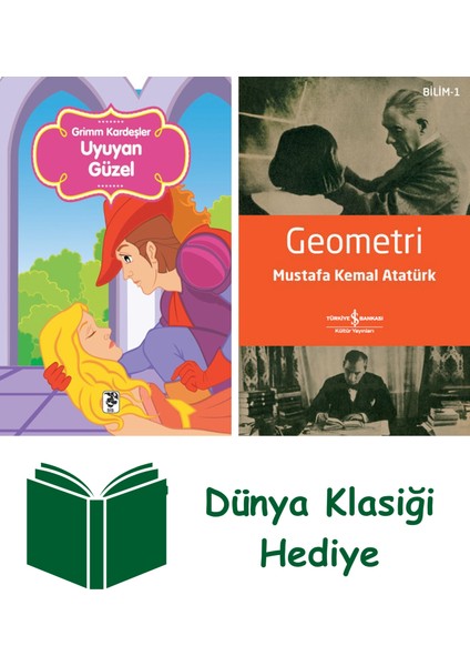 Uyuyan Güzel + Geometri + Dünya Klasiği Hediye