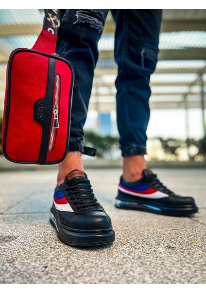 CH101 - Poani Tablet Erkek Çanta Sıyah - Kırmızı fiyatları