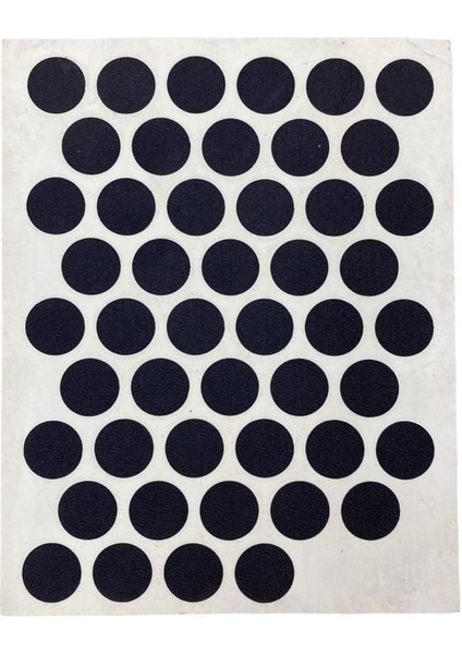 Yapışkanlı Vida Tapası Siyah 14 mm