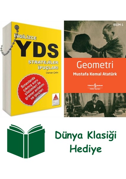 Ingilizce Yds Stratejiler Ipuçları + Geometri + Dünya Klasiği Hediye