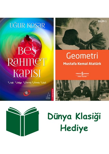 Beş Rahmet Kapısı + Geometri + Dünya Klasiği Hediye
