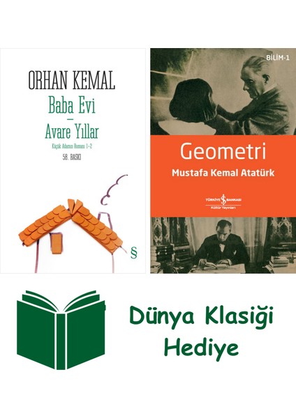 Baba Evi - Avare Yıllar + Geometri + Dünya Klasiği Hediye